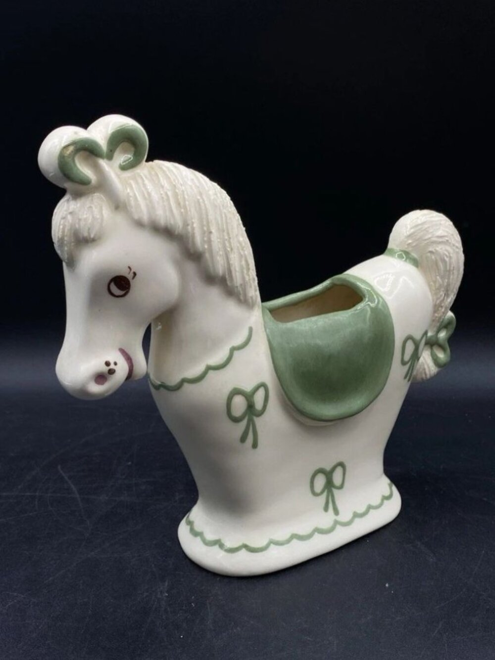 Hedi Schoop Hollywood California Pottery Co Rocking Carousel Horse Planter READ - Picture 2 of 14